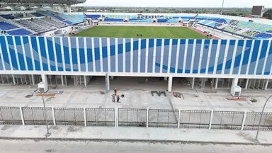 Facade ACP Stadion Surajaya, Lamongan